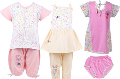 Jo Kidswear Baby Girl's Combo