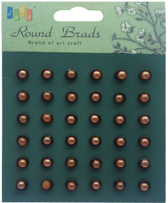 60% OFF on Jags Round Brads Brand of Art Craft - 36PPB-2