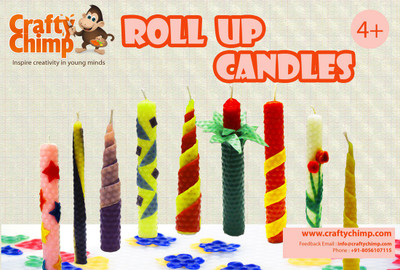 Crafty Chimp Roll Up Candles Crafty Chimp Roll Up Candles