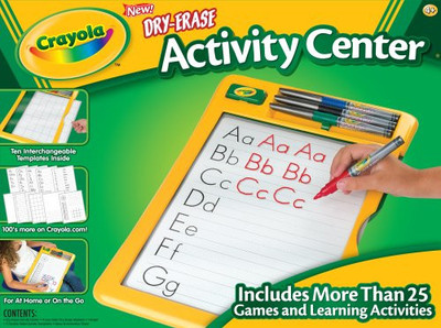 Crayola Dry Erase Activity Center Crayola Dry Erase Activity Center