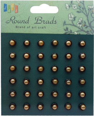 66% OFF on Jags Round Brads Brand of Art Craft - 36PPB-9