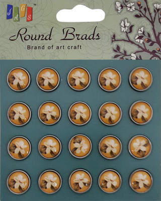 63% OFF on Jags Round Brads Brand of Art Craft - 20PEB-15 63% OFF on Jags Round Brads Brand of Art Craft - 20PEB-15