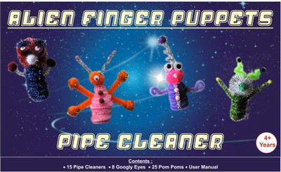Atanands Alien Finger Puppet Kit