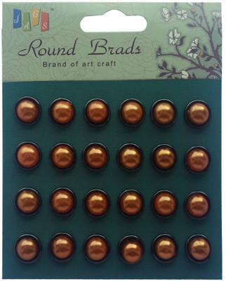 63% OFF on Jags Round Brads Brand of Art Craft - 24PPB-3 63% OFF on Jags Round Brads Brand of Art Craft - 24PPB-3