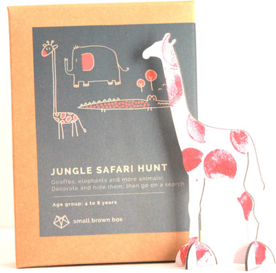 Small Brown Box Jungle Safari Hunt Small Brown Box Jungle Safari Hunt