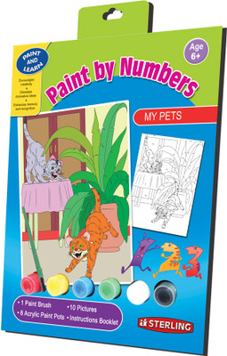 10% OFF on Sterling Paint By Numbers My Pets 10% OFF on Sterling Paint By Numbers My Pets