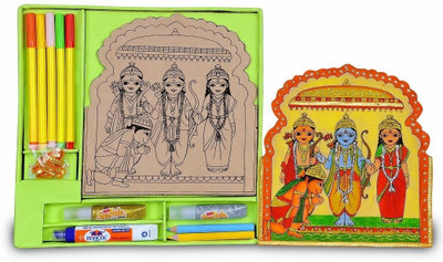 6% OFF on Hamara Nischay Ram darbar wooden hanging kit 6% OFF on Hamara Nischay Ram darbar wooden hanging kit
