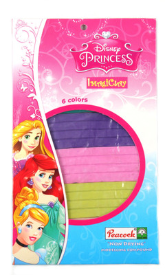 Disney Princess Modelling Clay - 6 Colors Disney Princess Modelling Clay - 6 Colors