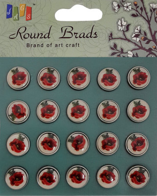 63% OFF on Jags Round Brads Brand of Art Craft - 20PEB-12