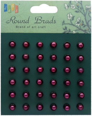 66% OFF on Jags Round Brads Brand of Art Craft - 36PPB-6