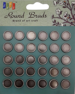 74% OFF on Jags Round Brads Brand of Art Craft - 30PRB-1 74% OFF on Jags Round Brads Brand of Art Craft - 30PRB-1