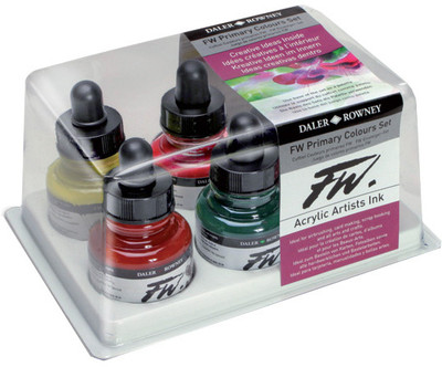 Buy Daler-Rowney FW Artists Acrylic Drawing Ink: Art Set