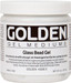 Golden Glass Beads Gel