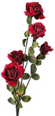 40% OFF on Gifts By Meeta Red Rose Artificial Flower