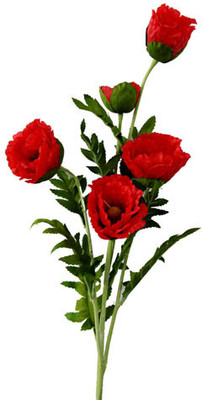 2% OFF on Gifts By Meeta Red Assorted Artificial Flower