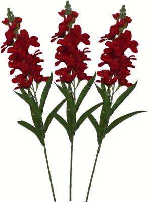 35% OFF on Pollination Open Stock Red Assorted Artificial Flower