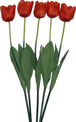 47% OFF on PolliNation Orange Tulips Artificial Flower 47% OFF on PolliNation Orange Tulips Artificial Flower