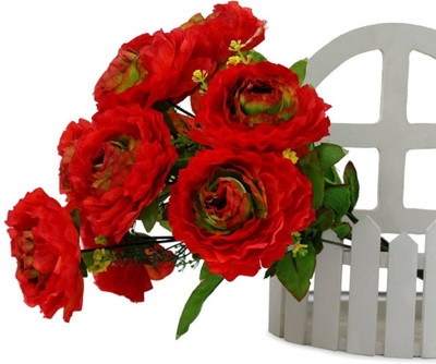 40% OFF on Gifts By Meeta Red Rose Artificial Flower