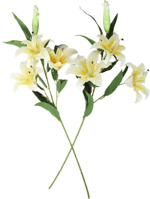 34% OFF on VCK Yellow Lily Artificial Flower 34% OFF on VCK Yellow Lily Artificial Flower