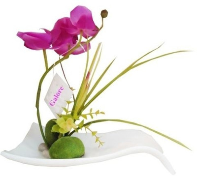 20% OFF on Imported Pink Orchids Artificial Flower with Pot 20% OFF on Imported Pink Orchids Artificial Flower with Pot