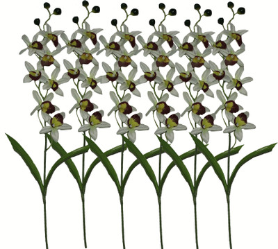 50% OFF on Pollination White Orchids Artificial Flower 50% OFF on Pollination White Orchids Artificial Flower