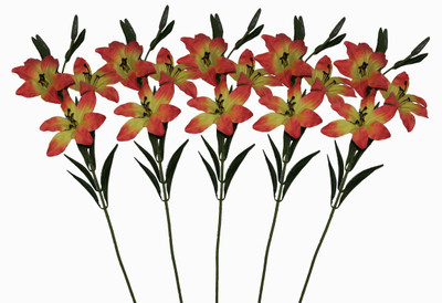 35% OFF on Pollination Orange Lily Artificial Flower 35% OFF on Pollination Orange Lily Artificial Flower