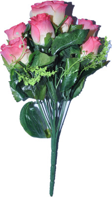 50% OFF on NK Pink Lily, Rose Artificial Flower 50% OFF on NK Pink Lily, Rose Artificial Flower