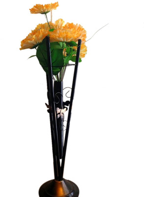 53% OFF on E-Plant Yellow Assorted Artificial Flower  with Pot