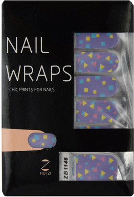 Ruby Premium Quality Full Cover Nail Art Stickers Blue Ruby Premium Quality Full Cover Nail Art Stickers Blue