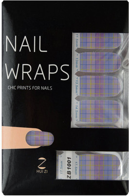 33% OFF on Ruby Premium Quality Full Cover Nail Art Stickers Purple 33% OFF on Ruby Premium Quality Full Cover Nail Art Stickers Purple