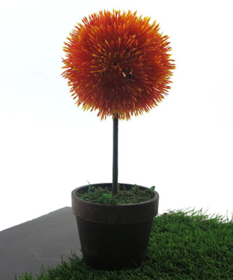 Importwala Ball With Ceremaic Pot Bonsai Assorted Artificial Plant with Pot Importwala Ball With Ceremaic Pot Bonsai Assorted Artificial Plant with Pot