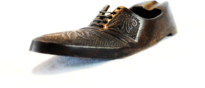 Sangu Studio Boutique Shoe Black Brass Ashtray Sangu Studio Boutique Shoe Black Brass Ashtray
