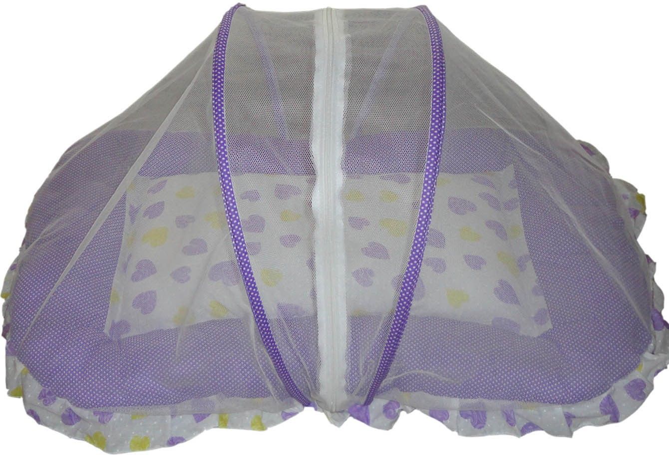 Luk Luck Baby Purple Shade Cotton Bedding Set