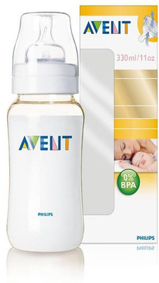 Philips Avent Anti-colic Valve System Feeding Bottle - 330 Ml (white)