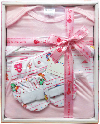 30% OFF on Montaly 5 Piece I Love Animal Print Baby Gift Set 30% OFF on Montaly 5 Piece I Love Animal Print Baby Gift Set