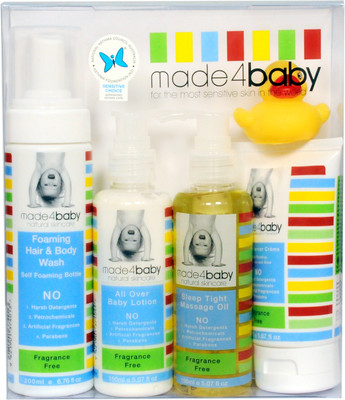 13% OFF on Made 4 Baby Bathing Tales - Fragrance Free Bath Pack