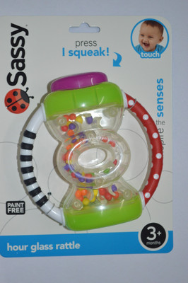 Sassy Hourglass Rattle Sassy Hourglass Rattle