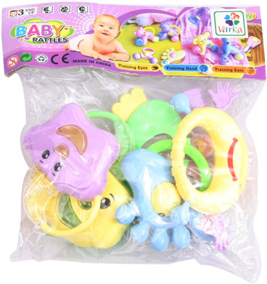 Varka 5 Pcs Pvc Rattle