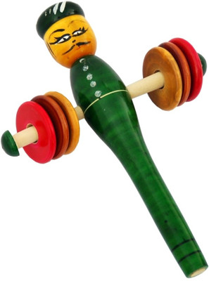 Villcart Wooden Man Toy - 1 Rattle Villcart Wooden Man Toy - 1 Rattle