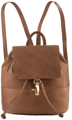 19% OFF on Klasse Genuine Leather Women 3.2 L Backpack Brown, Size - 120 19% OFF on Klasse Genuine Leather Women 3.2 L Backpack Brown, Size - 120