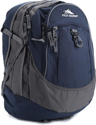 High Sierra Fatboy Backpack Navy, Size - 19.1
