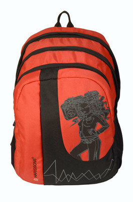 Harissons Stereo Girl 42 L Free Size Backpack Red, Size - 480 Harissons Stereo Girl 42 L Free Size Backpack Red, Size - 480