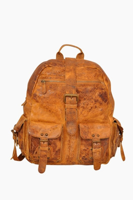 Hidecraft UBC1153 Free Size Laptop Backpack Tan Hidecraft UBC1153 Free Size Laptop Backpack Tan