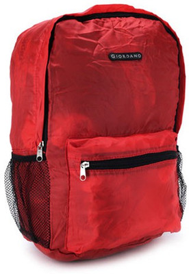 49% OFF on Giordano Foldable 10 L Medium Backpack Red, Size - 400 49% OFF on Giordano Foldable 10 L Medium Backpack Red, Size - 400