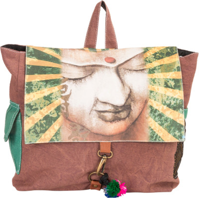 35% OFF on The House of Tara Canvas Buddha Bag 10 L Medium Backpack Multicolor, Size - 300 35% OFF on The House of Tara Canvas Buddha Bag 10 L Medium Backpack Multicolor, Size - 300