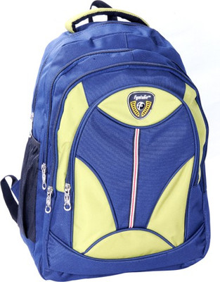 23% OFF on Fyntake BNG College 25 L Backpack Navi Blue, Parraot Green, Size - 460