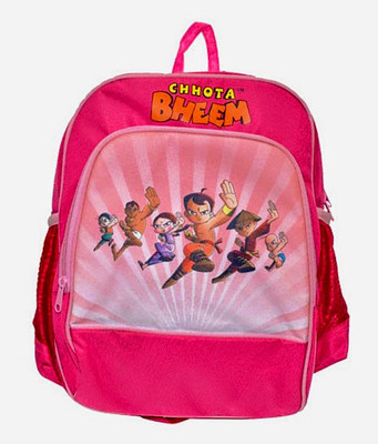 27% OFF on Chhota Bheem Shoulder School Backpack Pink, 5 L 27% OFF on Chhota Bheem Shoulder School Backpack Pink, 5 L