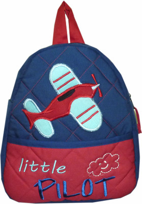 Little Pipal Lil Pilot RTG Toddler Blue Backpack Blue, 11 inch Little Pipal Lil Pilot RTG Toddler Blue Backpack Blue, 11 inch