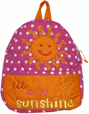 Little Pipal Lil Miss Sunshine RTG Toddler Pink Backpack Pink, 11 inch Little Pipal Lil Miss Sunshine RTG Toddler Pink Backpack Pink, 11 inch
