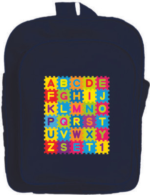 Printland Alphabets Backpack Dark Blue, 5 L Printland Alphabets Backpack Dark Blue, 5 L